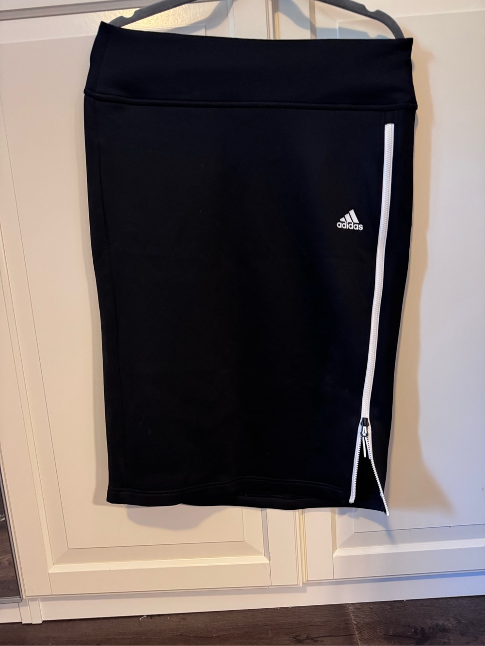adidas Black Women’s Skirt with Logo Tag